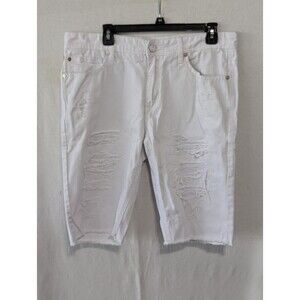 Jordan Craig Legacy Edition Artisan Series Distressed White Shorts Men's Size 34